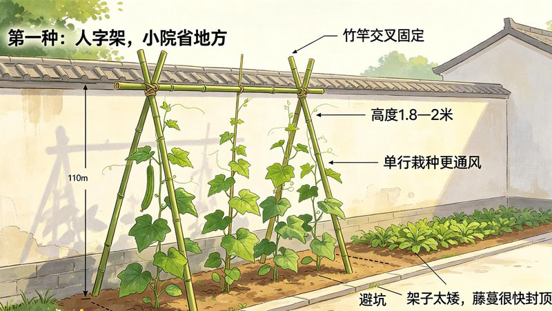 简易大棚丝瓜种植技术